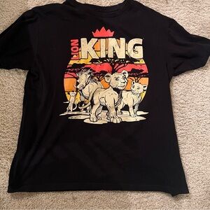 Vintage Disney Black Lion King Graphic T-Shirt